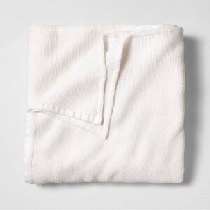 King Micro Waffle Bed Blanket White - Casaluna